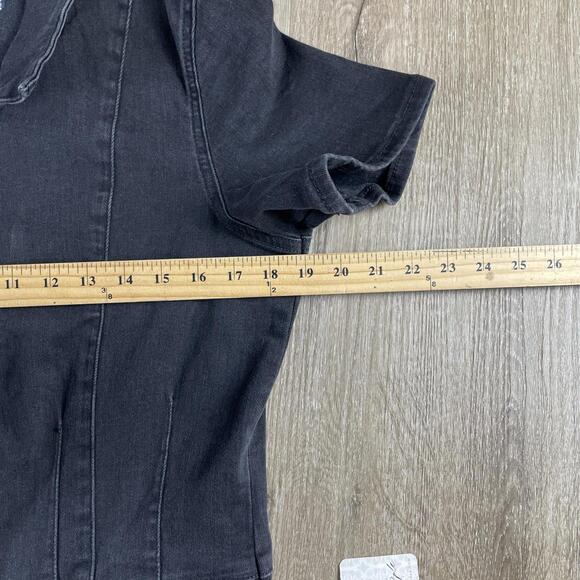 Free People Coverall Jumpsuit Women’s XL Black Mamba - Picture 11 of 14